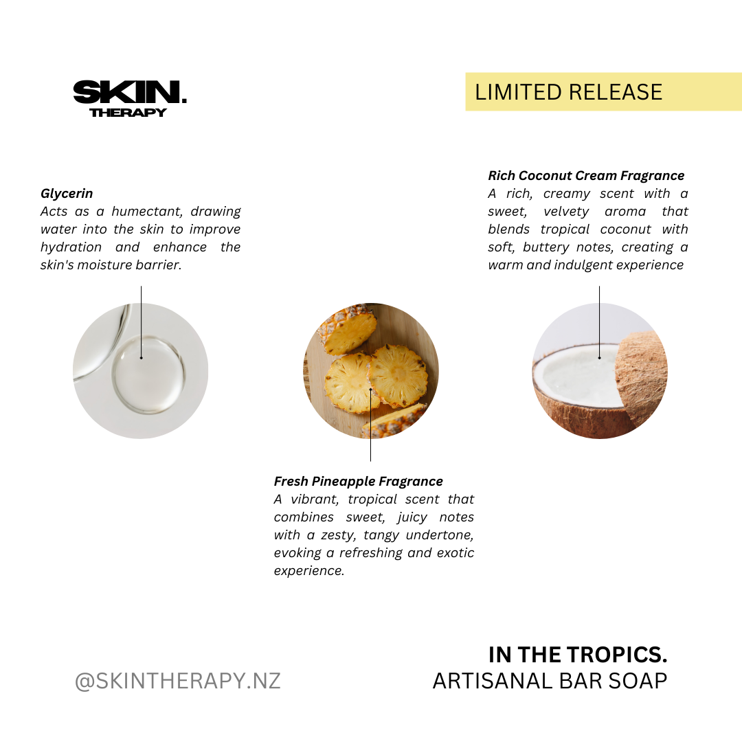 ‘IN THE TROPICS’ Artisanal Soap Bar 50g