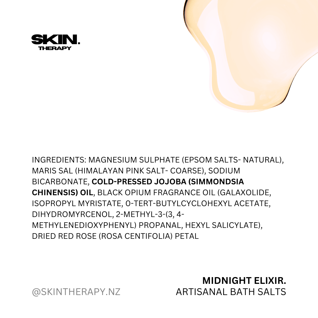 ‘MIDNIGHT ELIXIR’ Artisanal Bath Salts 250g