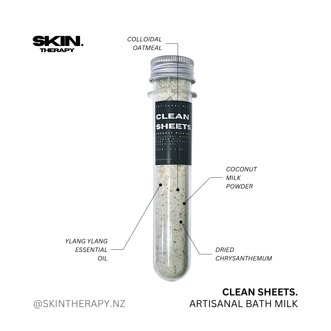 ‘CLEAN SHEETS’ Artisanal Bath Milk 40g