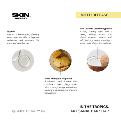 ‘IN THE TROPICS’ Artisanal Soap Bar 50g