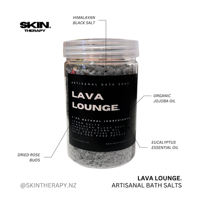 ‘LAVA LOUNGE’ Artisanal Bath Salts 250g