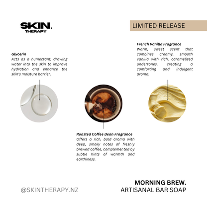 ‘MORNING BREW’ Artisanal Soap Bar 100g