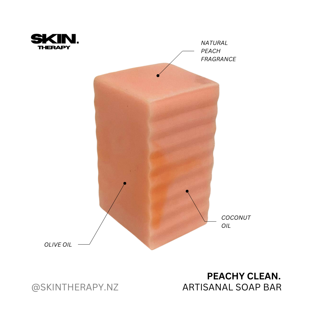 ‘PEACHY CLEAN’ Artisanal Soap Bar 50g