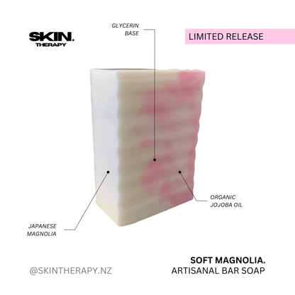 ‘SOFT MAGNOLIA’ Artisanal Soap Bar 100g
