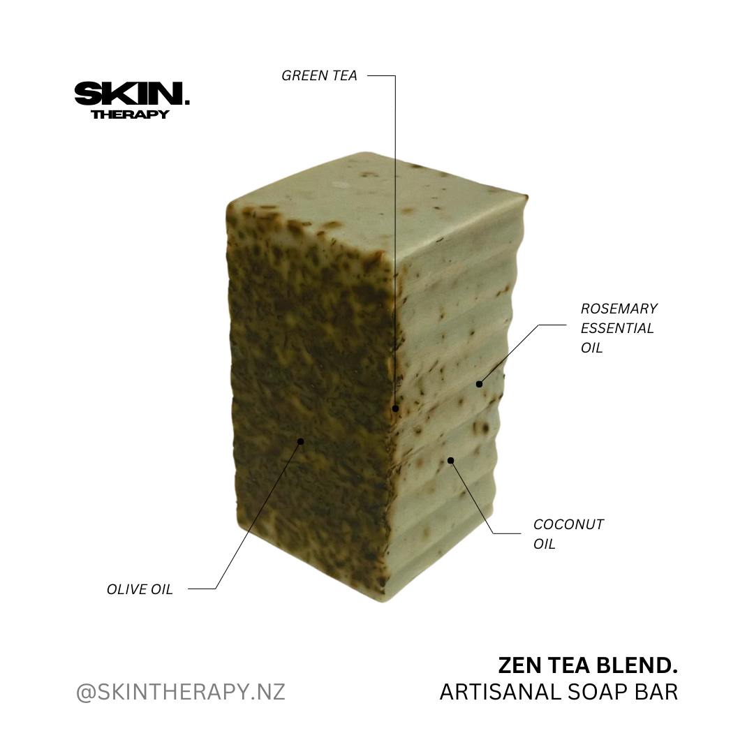 ‘ZEN TEA BLEND’ Artisanal Soap Bar 50g